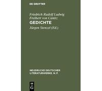 Gedichte (Copertina rigida) Neudrucke Deutscher Literaturwerke. N. F.