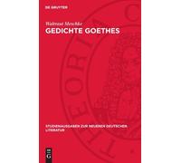 Gedichte Goethes (Copertina rigida)