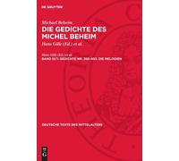 Gedichte Nr. 358-453. Die Melodien (Copertina rigida)