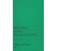 Gedichte; Wie entsteht ein Gedicht?.