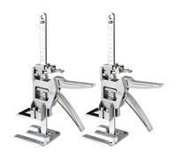 Gedlex 2Pcs Sollevatore Mobili, Alzalastre per Cartongesso con Scala di Precisione, Solleva per Mobili Pesanti, Sollevatore Porte, Sollevatore Piastrelle, Capacità di Carico 400KG