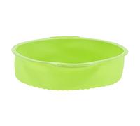 GEDMRT 9 Inch Round Silicone Cake Pan | Non - Stick Baking for Cakes/Bread/Cheesecakes | Dishwasher & Oven Safe, Easy & Food Release (Green)