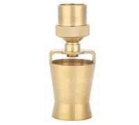 GEDMRT Cedar Water Fountain Nozzle | DN25 Copper Pond Sprinkler Head | Adjustable Spray for Garden/Patio/Landscape | Wind - Defiant Water Column