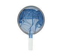 GEDMRT Pool Leaf Skimmer Net | Sturdy Aluminum Frame & Fine Mesh | Deep Bag for Leaves/Particles/Debris | Lightweight Swimming Pool Maintenance Tool for Top & Bottom
