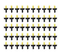 GEDMRT Pressure Compensating Drippers 50Pcs | 4L / H Consistent Flow for Gardens/Farms/Landscapes | Adjustable Irrigation Sprinklers with 4 / 7mm Hose Connection | Water Saving