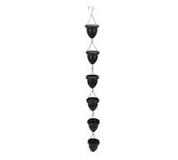 GEDMRT Rain Chain Acorn Design 1m | Iron Hanging Chain for Garden