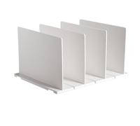 GEDMRT Shelf Divider for Handbags | Adjustable Plastic Organizer for Closet/Cabinet/Wardrobe | Vertical Storage Separator, Easy Assembly, Space Saving