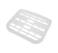 GEDMRT Under Sink Dish Rack Organizer | 30kg Sturdy Plate Holder for Kitchen & Bathroom | Space Saving Stackable Shelf/Cabinet Storage | Resilient PP Plastic