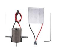 GEDMRT Universal Fireplace Fan Generator & Motor Set | Heat Powered Fan Accessory for Home Use | Easy Replacement Parts for Pellet/Gas/Wood Stoves