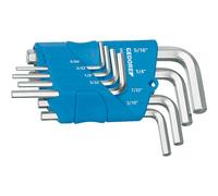 Gedore 1505424 H 42-88 A Esagonale Allen Chiave Set IN Sostegno 8 Pz 5/64-5/