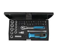 Gedore 1822373 D 20 KMU-20 Set di chiavi a bussola 1/4" metrico 4-13 mm 37 pz UD-IN-IS-PH-PZ-TX