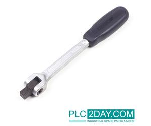 GEDORE 1996 HANDLE WITH KNEE JOINT 1/2" 255 MM 6144830 ID0907 New in stock at...