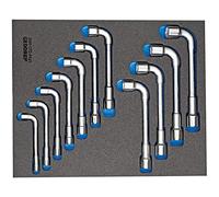 Gedore 2005 CT2-25PK - Set di chiavi a pipa a modulo CT 2/4, 11 pezzi - NUOVO