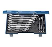 Gedore 2297442 7 R-012 Kit chiavi combinate a cricchetto 12 parti Misura (metr