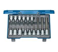 Gedore 6129360 IN 19 LKM Kit inserti giravite a bussola 1/2 (12.5 mm) 15 parti