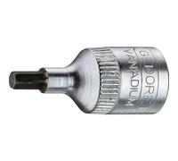 Gedore 6176360 IN 20 5 Brugola interna Inserto giravite a bussola 5 mm 1/4 SW