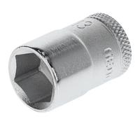 GEDORE Inserto per Chiave a Bussola, Attacco 3/8 pollici, 10 mm, Bocca Esagonale, Chiave a Bussola 13 mm, Utensile, 30 13, Acciaio Cromato