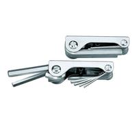 Gedore 6347350 SCL 42-70 Kit di chiavi a brugola 2.5 mm, 3 mm, 4 mm, 5 mm, 6 mm