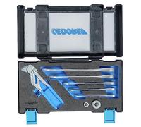 GEDORE 7 RA 183 - Set di chiavi a cricchetto con chiave