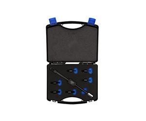 GEDORE Adattatore di Filetto con Estrattore a Percussione, Set di 6 Adattatori da M10-M4 a M10-M12, per Uso con 1 Foro, Estrattore, 1.81/K-1