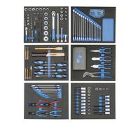 Gedore Assortimento di utensili in modulo Check Tool TS-190, 190pz. Quantità:1