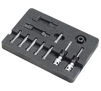 GEDORE Automotive KL-0284-185 E - Set di chiavi combinate, 13 pezzi, attacco universale da 1/2"