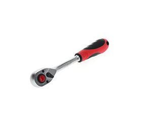 GEDORE Carraca reversible de 2 componentes 1/2", L 250 mm, ángulo de retorno 5°