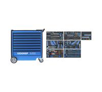 Gedore Carrello porta attrezzi con assortimento per auto Quantità:1