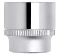 GEDORE Chiave a bussola 1/2" a 12 punte, 12 punte, larghezza 27 mm, colore: rosso