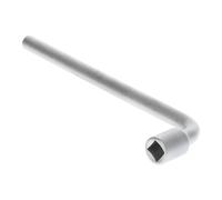 Gedore Chiave a bussola arrotondata, 9 mm, quadrata, 160 mm, acciaio cromato Quantità:1