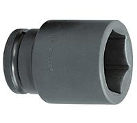 Gedore Chiave a bussola per avvitatori 1.1/2" lunga, esagonale 85 mm - K 37 L 85