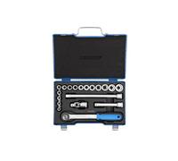 GEDORE Chiave a Bussola, Set di 19 Pezzi, Esagonale, 1/2 pollici, 8-24 mm, Chiave a Bussola Professionale, Bussole, Chiave a Bussola Cricchetto, Chiave a Bussola Macchina, 19 JMU 3