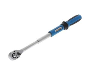 GEDORE Chiave a Cricchetto Lunga, Chiave a Cricchetto con Prolunga, Chiave a Cricchetto da 1/2 pollici, 12.5 mm, Angolo di Ripresa 7.5°, Impugnatura Bicomponente, 1993 TU-10