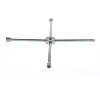 GEDORE Chiave a Croce Ruote, Chiave per Ruote Auto e Camion, Chiave a Croce 17 x 19 x 21 mm x 1/2 pollici, Cambio Pneumatici, Utensile, 28 PRV