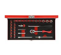 GEDORE Chiave a Incasso 1/4 " R49004033 32-Tlg, 3300000