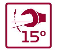 Gedore Red Llave combinada An 24 mm L 282 mm