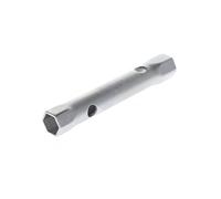 GEDORE Chiave a Tubo Doppia, 22 e 24 mm, Chiave a Tubo Esagonale, Lunga 180 mm, Chiave a Pipa Doppia per Dadi, Chiave a Bussola Meccanico, 26 R 22 x 24, Acciaio Cromato