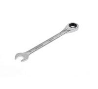 GEDORE Chiave Combinata a Cricchetto, 30 mm, Piatta, Dodecagonale, Profilo UD, Chiave a Cricchetto Combinata, 7 R 30