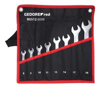 GEDO R05126008 - Set di bocche doppie, corte SW6-22mm 8 pz.