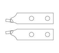 Gedore E-8000 A 6 Coppia punte di ricambio dritte Ø 4,5 mm Quantità:1