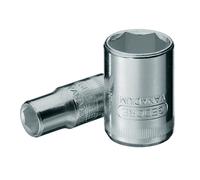 GEDORE Inserto per Chiave a Bussola, Attacco 1/4 pollici, 6.3 mm, Bocca Esagonale, Chiave a Bussola 7 mm, Utensile, 20 7, Acciaio Cromato