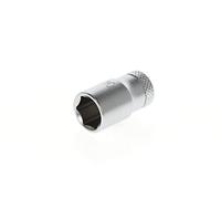 GEDORE Inserto per Chiave a Bussola, Attacco 1/4 pollici, 6.3 mm, Bocca Esagonale, Chiave a Bussola 10 mm, Utensile, 20 10, Acciaio Cromato
