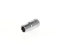 GEDORE Inserto per Chiave a Bussola, Attacco 1/4 pollici, 6.3 mm, Bocca Esagonale, Chiave a Bussola 7 mm, Utensile, 20 7, Acciaio Cromato