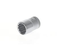 GEDORE Inserto per Chiave a Bussola, Attacco 3/8 pollici 10 mm, Bocca Dodecagonale, Chiave a Bussola 14 mm, Utensile, D 30 14, Acciaio Cromato