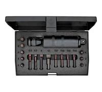 Gedore K 1900-018 set estrattori viti 1/2 pollice 18 pezzi