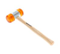 Gedore Martello in plastica, Ø 60 mm, teste intercambiabili in acetato di cellulosa, manico robusto in frassino Quantità:1