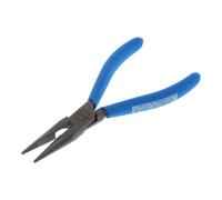 GEDORE Pinza a Becchi Mezzotondi, Ganasce Lunghe, Dentata, Dritta, Temprata a Induzione, Impugnatura Antiscivolo, Pinza Lunga 140 mm, 8132-140 TL
