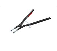 GEDORE Pinza di Montaggio per Anelli di Sicurezza Esterni, con Leva di Blocco e Fermo di Sicurezza, Becchi Inclinati a 90°, Diametro Punte 4.5 mm, 8000 A 61