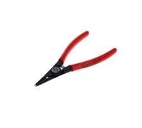 GEDORE Pinza di Montaggio per Anelli di Sicurezza Esterni, con Molla di Apertura e Fermo di Sicurezza, Becchi Dritti, Diametro Punte 1.3 mm, 8000 A 1, Il colore può variare (rosso o blu)