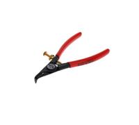 GEDORE Pinza di Montaggio per Anelli di Sicurezza Esterni, Pinza Seeger, con Molla di Apertura e Vite di Regolazione, Becchi Inclinati a 90°, Diametro Punte 1.1 mm, 8000 A 11G